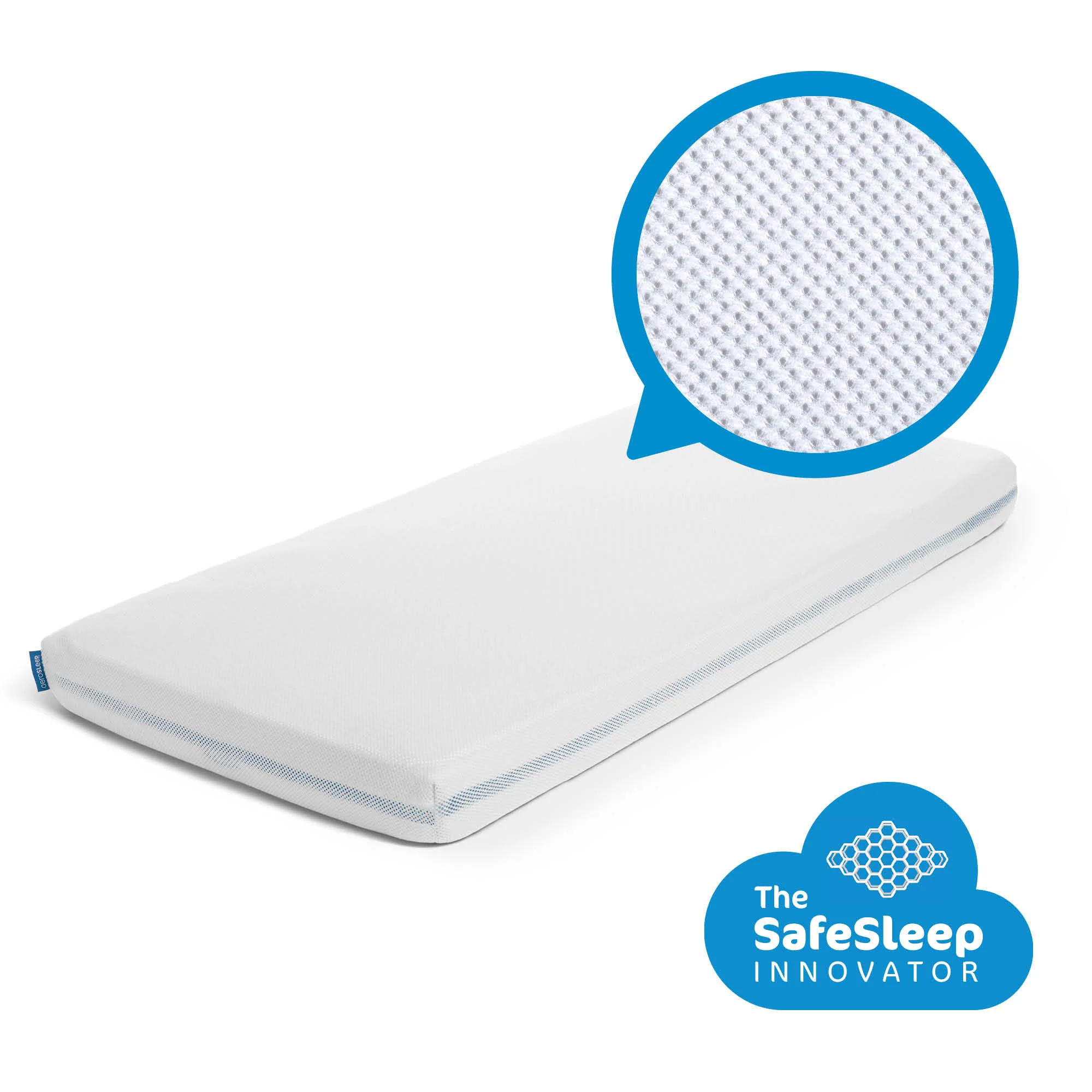 Aerosleep Hoeslaken 60x120cm | Wit - Afbeelding 3