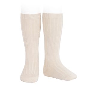 Condor rib knee socks – LINNEN 304