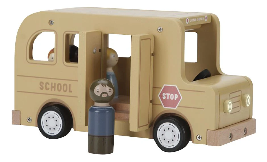 Little Dutch Schoolbus Met Poppetjes - Afbeelding 3