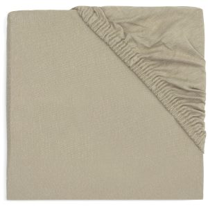 * Jollein Hoeslaken Jersey Wieg 40/50x80/90cm | Olive Green
