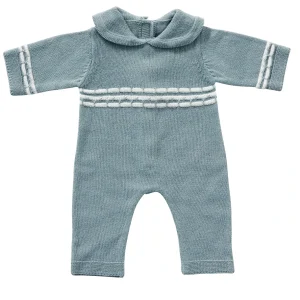 * By Astrup Romper Knit voor Poppen | Blue