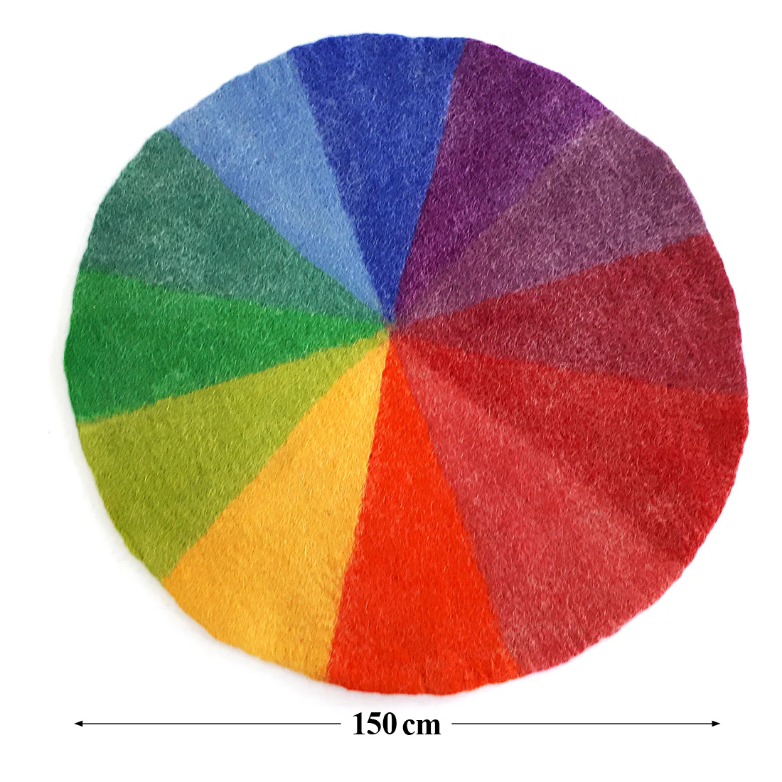 * Bauspiel Kleurrijke Vilten Tapijt | Large - Afbeelding 2
