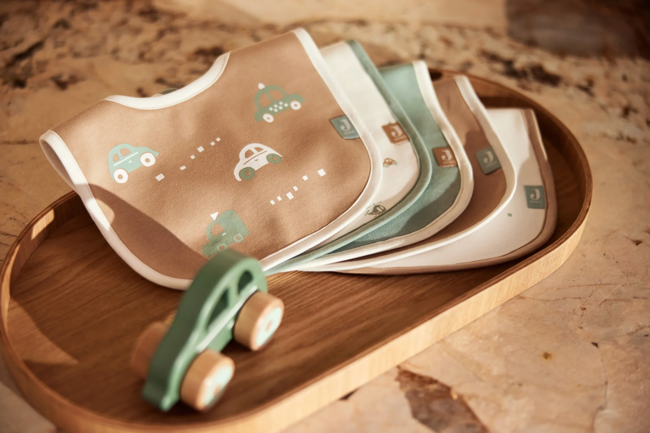 Jollein Houten Auto Op Wielen (3Pack) - Afbeelding 6