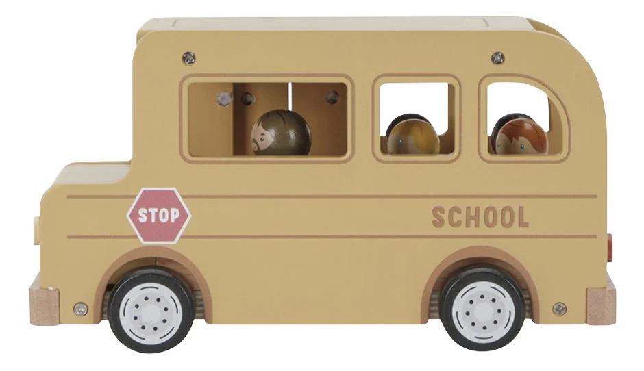 Little Dutch Schoolbus Met Poppetjes - Afbeelding 4