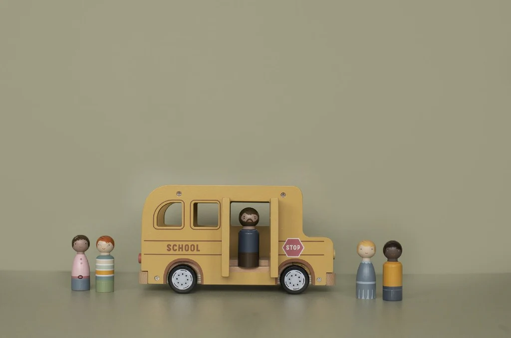 Little Dutch Schoolbus Met Poppetjes - Afbeelding 5