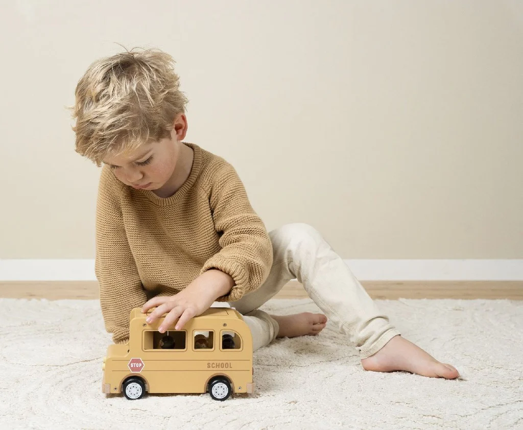 Little Dutch Schoolbus Met Poppetjes - Afbeelding 6