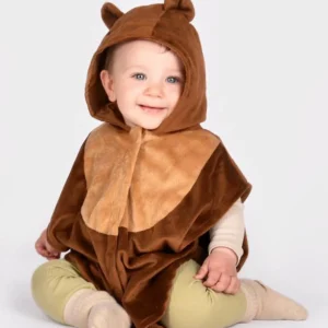 Den Goda Fen Babycape Bear 1-4Y