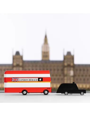 * Candylab Toys Speelgoedwagen | London Bus - Afbeelding 5