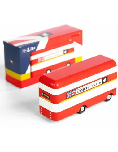 * Candylab Toys Speelgoedwagen | London Bus - Afbeelding 4