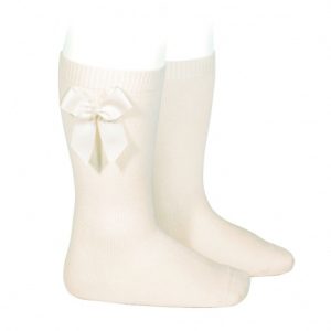 Condor bow basic socks – BEIGE 303