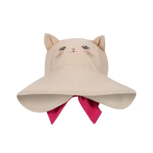 Konges Sløjd Kitty Cat UV Zonnehoedje | Soft Pink